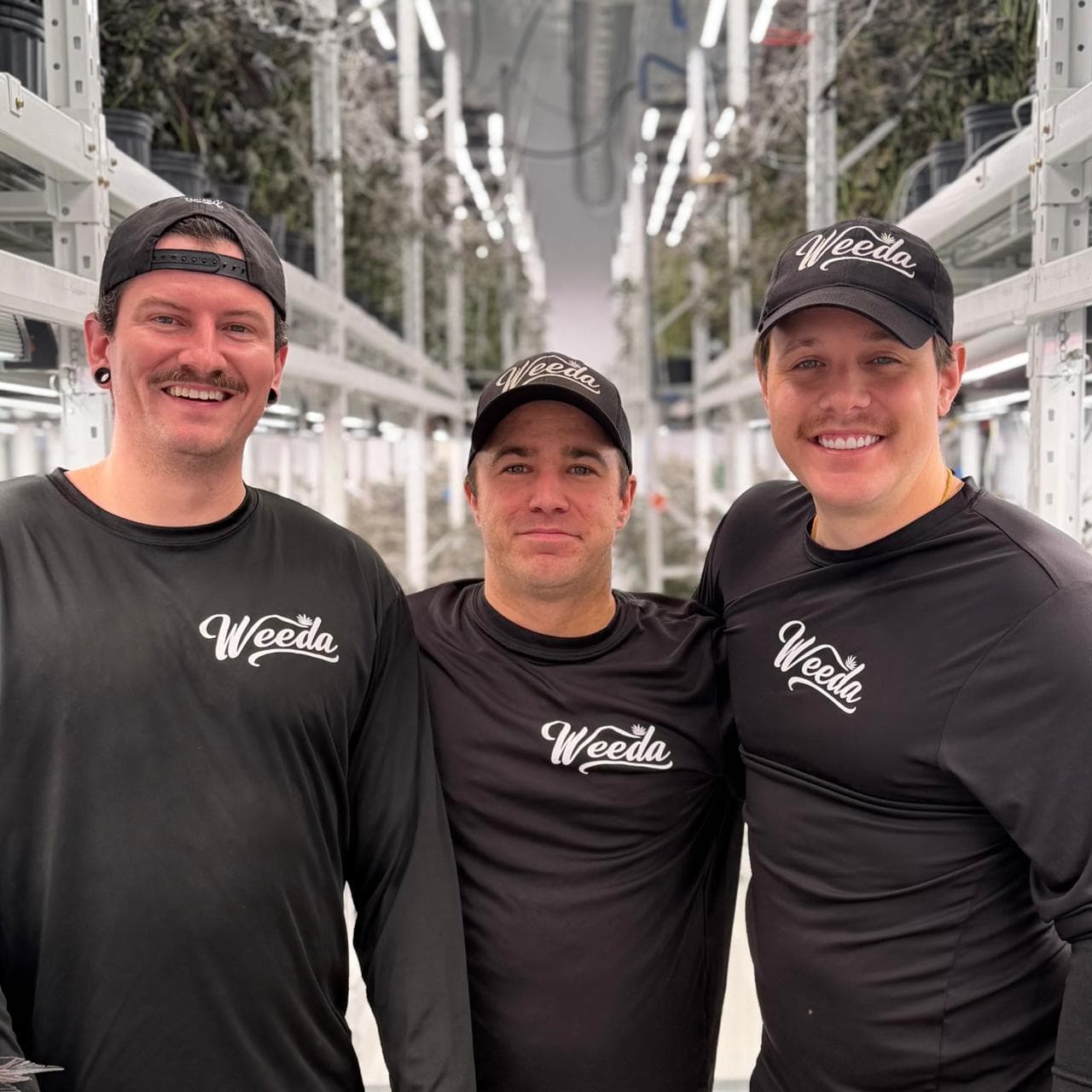 The Weeda Farm team in our cultivation facility